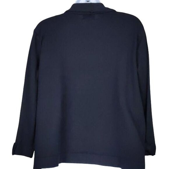 Carmen Women's Cardigan Sweater Open front black size M(NWT) - Picture 2 of 6